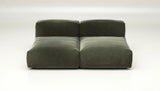 Sofa Vetsak Set 01 en Suave Pine, une teinte naturelle et apaisante, Maison Archibald France.