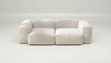 Sofa Vetsak Set 02 en Doodle Crème, teinte claire et élégance minimaliste, Maison Archibald France.