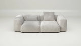 Sofa Vetsak Set 02 en bouclé Loop Loop Bounty, matière italienne et confort premium, Maison Archibald France.