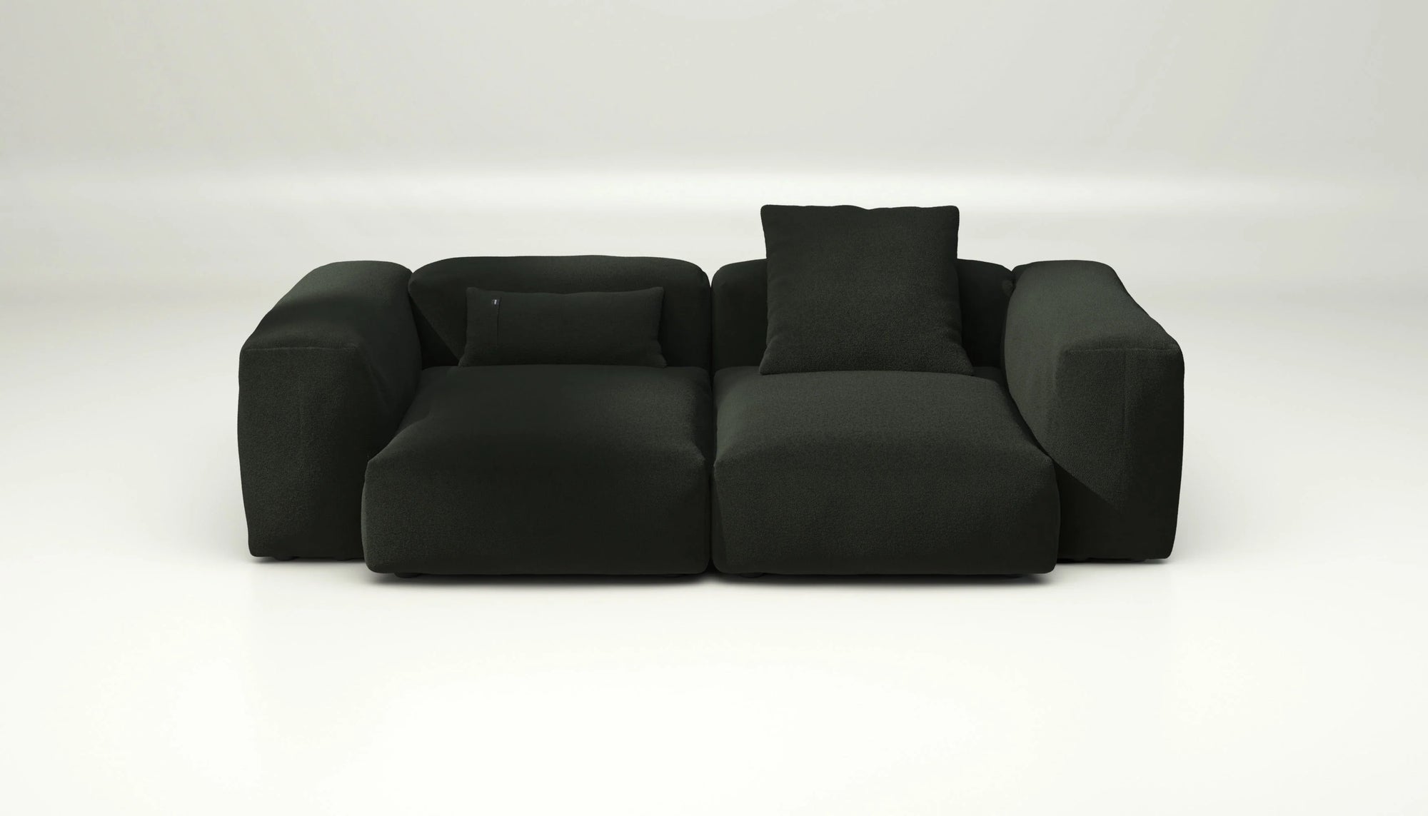 Canapé Vetsak Set 02 en boucle Loop Loop Mousse, ton apaisant et douceur exceptionnelle, Maison Archibald Paris.