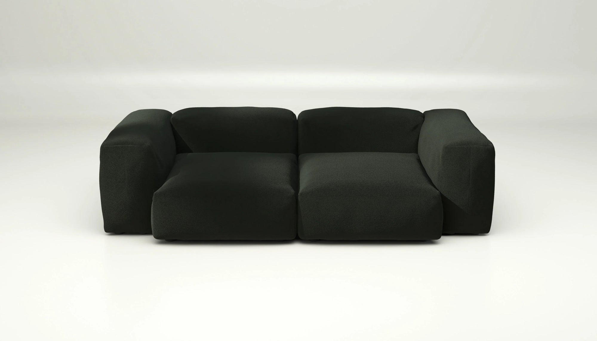 Canapé Vetsak Set 02 en boucle Loop Loop Mousse, ton apaisant et douceur exceptionnelle, Maison Archibald Paris.