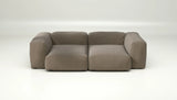 Canapé modulable Vetsak Set 02 en Loop Loop Taupe, design sobre et chaleureux, Maison Archibald Paris.