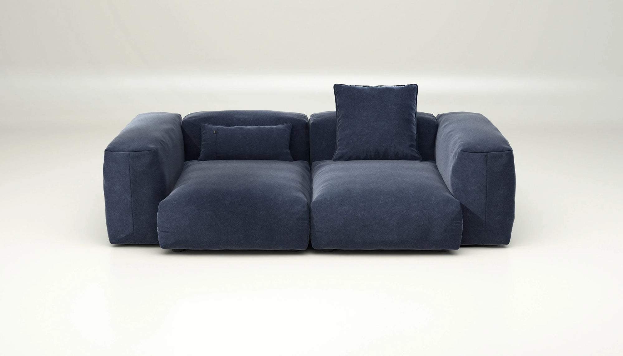 Sofa Vetsak Set 02 en Suave Navy, bleu profond et style raffiné, Maison Archibald Paris.
