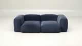 Sofa Vetsak Set 02 en Suave Navy, bleu profond et style raffiné, Maison Archibald Paris.