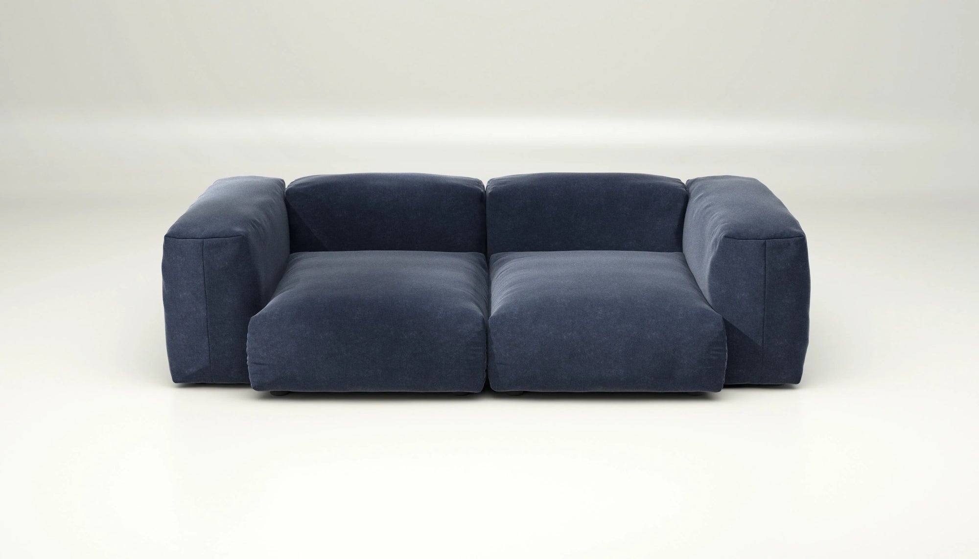 Sofa Vetsak Set 02 en Suave Navy, bleu profond et style raffiné, Maison Archibald Paris.