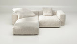 Sofa Vetsak Set 03 en Doodle Crème, design clair et cocooning, Maison Archibald Paris France.