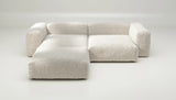 Sofa Vetsak Set 03 en Doodle Crème, design clair et cocooning, Maison Archibald Paris France.