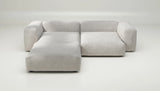 Sofa Vetsak Set 03 en bouclé Loop Loop Bounty, matière italienne et confort sensoriel, Maison Archibald Paris.
