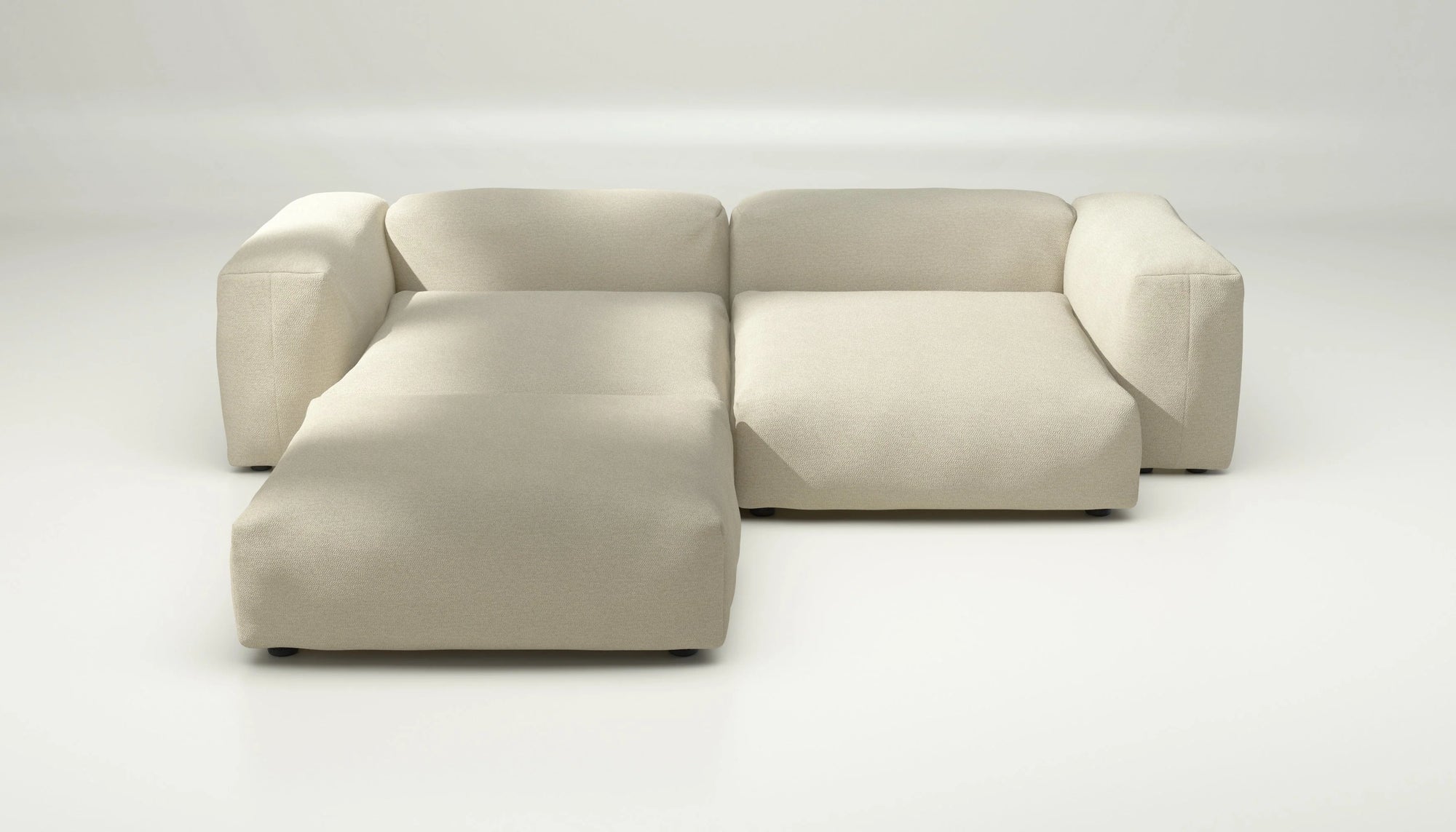 Sofa Vetsak Set 03 en Loop Loop Duna, beige sable et élégance naturelle, Maison Archibald Rennes.
