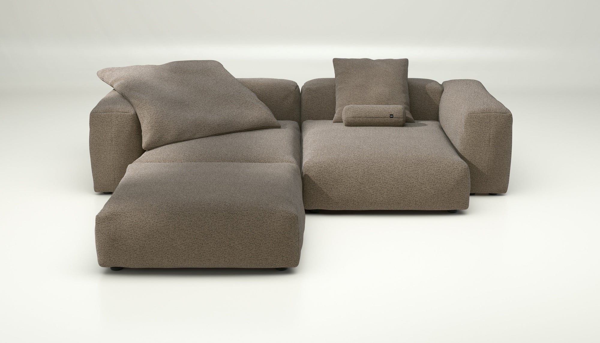 Canapé Vetsak Set 03 en Loop Loop Mousse, texture riche et design haut de gamme, Maison Archibald France.