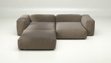Canapé Vetsak Set 03 en Loop Loop Mousse, texture riche et design haut de gamme, Maison Archibald France.