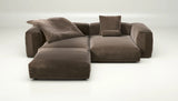 Sofa Vetsak Set 03 en Suave Espresso, brun élégant et confort absolu, Maison Archibald Rennes.