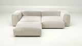 Canapé Vetsak Set 03 en Suave Pearl, ton neutre et design intemporel, Maison Archibald France.