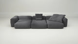 Sofa Vetsak Set 05 en Loop Loop Anthracite, structure architecturale et texture bouclée, Maison Archibald Rennes.