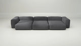 Sofa Vetsak Set 05 en Loop Loop Anthracite, structure architecturale et texture bouclée, Maison Archibald Rennes.