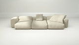 Sofa Vetsak Set 05 en boucle Loop Loop Duna, beige sable et élégance artisanale, Maison Archibald France.