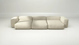 Sofa Vetsak Set 05 en boucle Loop Loop Duna, beige sable et élégance artisanale, Maison Archibald France.