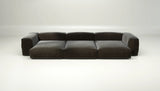 Canapé Vetsak Set 05 en Suave Anthracite, ligne épurée et finition haut de gamme, Maison Archibald Paris.
