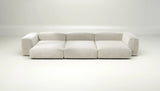 Canapé Vetsak Set 05 en Suave Pearl, ton clair et design intemporel, Maison Archibald Paris.