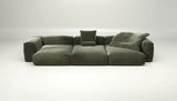 Sofa Vetsak Set 05 en Suave Pine, vert profond et style moderne, Maison Archibald Rennes.