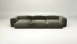 Sofa Vetsak Set 05 en Suave Pine, vert profond et style moderne, Maison Archibald Rennes.