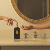 Flacon rechargeable savon Vixi Trudon décoration salle de bains toilettes raffinées
