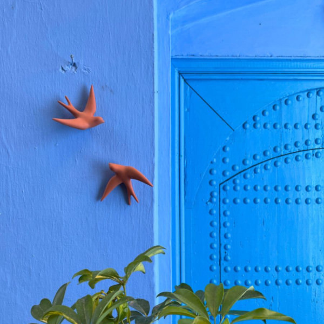 Hirondelle Volage Monochromic - Terracotta