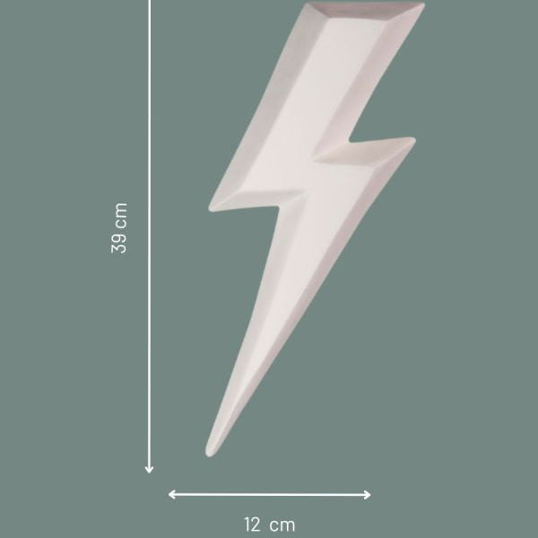 Totem décoratif Ziggy jaune citrus, pièce unique de design haut de gamme Monochromic