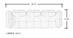 Canapé Sawa - Ralph M