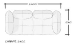 Canapé Sawa - Ralph M